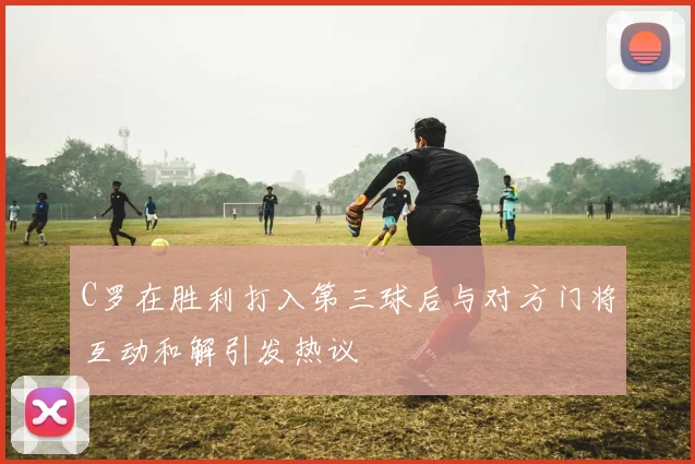 C罗在胜利打入第三球后与对方门将互动和解引发热议
